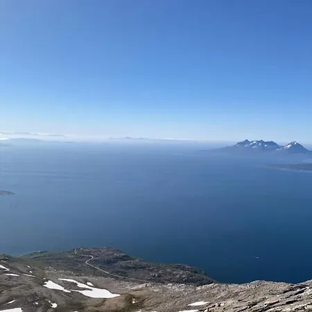 Large House With Fjord View On Andorja Ibestad